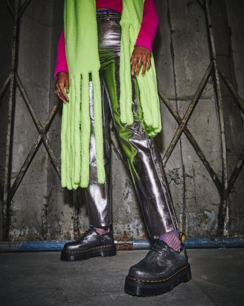 1461 쿼드 퍼라인드 디스트레스트 메탈릭